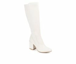 Best reviews of ⭐ Women's Journee Collection Tavia Knee High 🥾 Boots White 🌟 -Journee shop 2 197