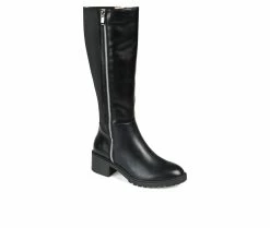 Best deal 😀 Women's Journee Collection Morgaan Knee High 🥾 Boots Black ✔️ -Journee shop 2 198