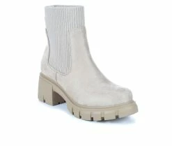 Promo ⭐ Women's Soda Zordy Heeled Chelsea 🥾 Boots Light Wheat 🎉 -Journee shop 2 21