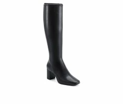 Cheap ⌛ Women's Aerosoles Micah Knee High 🥾 Boots Black ✔️ -Journee shop 2 225