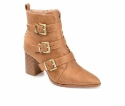 Discount 🌟 Women's Journee Collection Winsley Booties Tan 🎉 -Journee shop 2 229