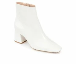 Brand new 🎁 Women's Journee Collection Haylinn Booties White ⌛ -Journee shop 2 233