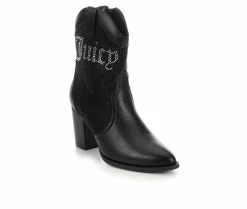 Discount 🎉 Women's Juicy Tamra Western 🥾 Boots Black ❤️ -Journee shop 2 24