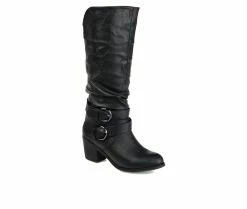 Brand new 😀 Women's Journee Collection Late Knee High 🥾 Boots Black ❤️ -Journee shop 2 253