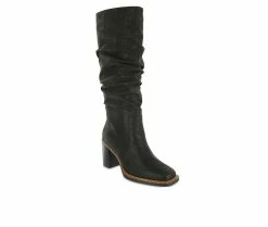 Hot Sale 🧨 Women's Mia Amore Viktorya Knee High 🥾 Boots Black 😀 -Journee shop 2 271