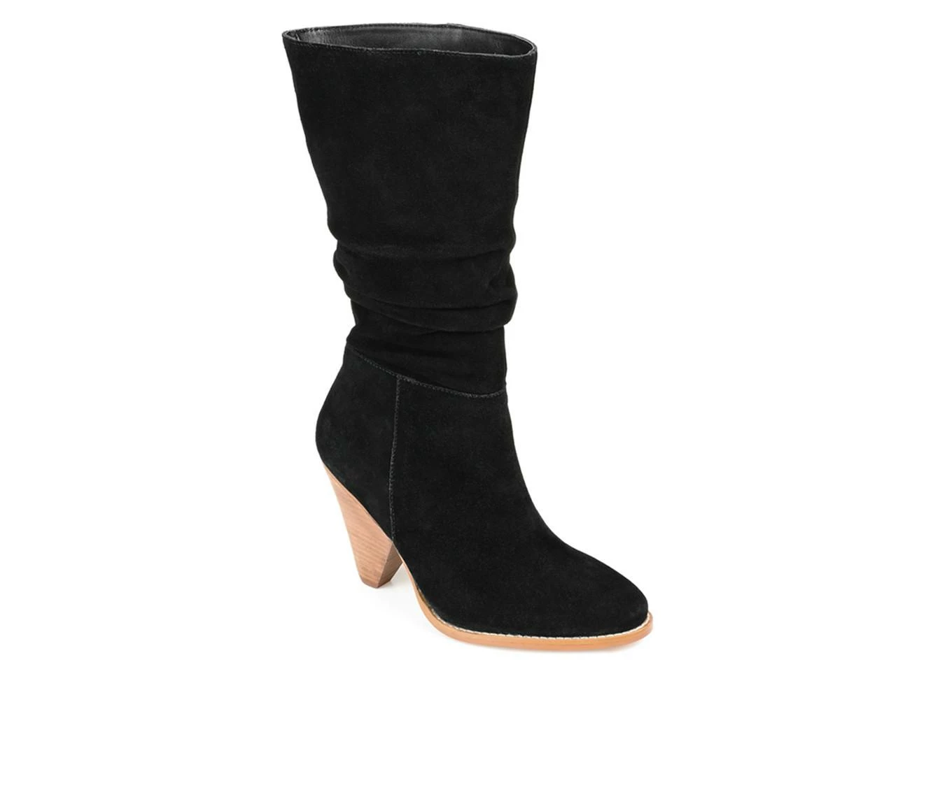 Best deal π Women's Journee Signature Syrinn Mid Calf Heeled π₯Ύ Boots Black π₯ 3 Best deal π Women's Journee Signature Syrinn Mid Calf Heeled π₯Ύ Boots Black π₯ - Image 3