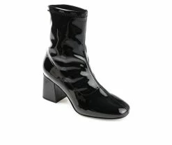 Cheap 😀 Women's Journee Collection Reice Heeled Booties Black 😍 -Journee shop 2 292