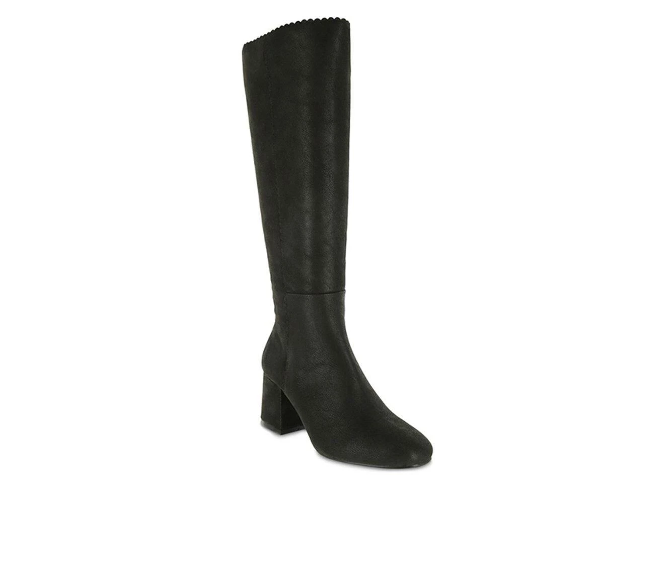 Best Pirce 🧨 Women's Mia Amore Valyrie Knee High 🥾 Boots Black 🧨 3 Best Pirce 🧨 Women's Mia Amore Valyrie Knee High 🥾 Boots Black 🧨 - Image 3