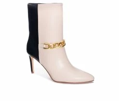 Best Sale π Women's Chinese Laundry Elisha Booties Natural/Black 𧨠8 Best Sale π Women's Chinese Laundry Elisha Booties Natural/Black 𧨠-Journee shop 2 295