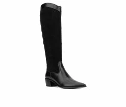 Best Sale 👍 Women's Torgeis Venezia Knee High 🥾 Boots Black 🛒 -Journee shop 2 303