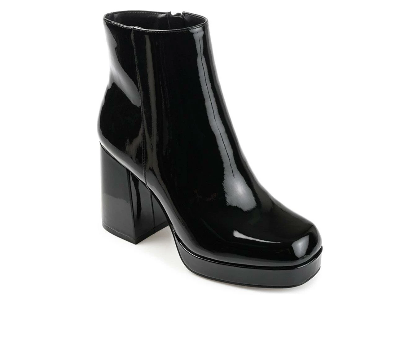 Deals π Women's Journee Collection Mollie Heeled Platform Booties Patent/Black π₯° 3 Deals π Women's Journee Collection Mollie Heeled Platform Booties Patent/Black π₯° - Image 3