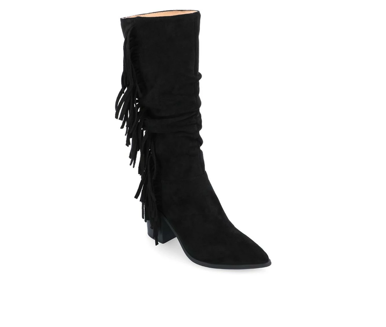 Deals π₯ Women's Journee Collection Hartly-XWC Mid Calf Western Inspired Boot Black π₯ 3 Deals π₯ Women's Journee Collection Hartly-XWC Mid Calf Western Inspired Boot Black π₯ - Image 3