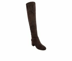 Wholesale 🌟 Women's Sugar Ollie Over-The-Knee 🥾 Boots Chocolate Brown 🔔 -Journee shop 2 340