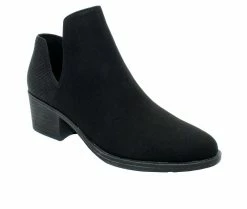 Brand new 🛒 Women's Volatile Chronicle Heeled Booties Black 🎉 -Journee shop 2 345