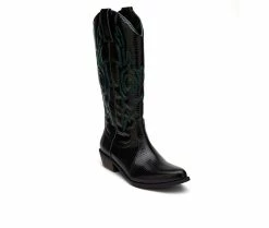 Brand new 🎁 Women's Coconuts By Matisse Amarillo Western 🥾 Boots Black 🛒 -Journee shop 2 35