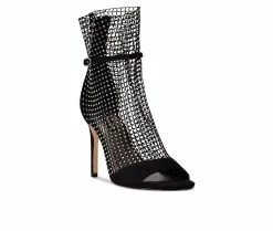 Deals π Women's Nine West Imery Peep Toe Booties Silver/Black β€οΈ 8 Deals π Women's Nine West Imery Peep Toe Booties Silver/Black β€οΈ -Journee shop 2 371