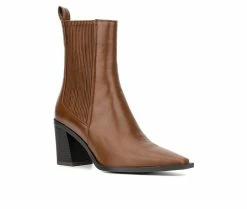 Flash Sale π Women's Torgeis Emilia Booties Cognac π₯° 8 Flash Sale π Women's Torgeis Emilia Booties Cognac π₯° -Journee shop 2 381