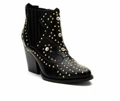 Best deal 🧨 Women's Coconuts By Matisse Aster Western Ankle Booties Black 🥰 -Journee shop 2 426