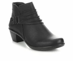 Discount 🤩 Women's Easy Street Damita Booties Black Matte 🎉 -Journee shop 2 44