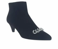 Best Sale ⌛ Women's Impo Elicia Chain Booties Black/Silver 🛒 -Journee shop 2 442