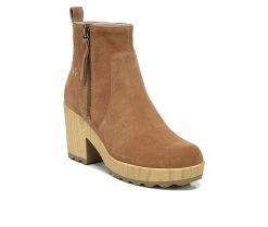 Budget ❤️ Women's Dr. Scholls Win Over Booties Honey Suede ⌛ -Journee shop 2 446
