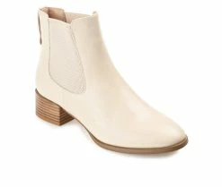 Budget π Women's Journee Collection Chayse Chelsea Booties Off White 𧨠8 Budget π Women's Journee Collection Chayse Chelsea Booties Off White 𧨠-Journee shop 2 459