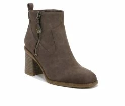 Flash Sale 😀 Women's Dr. Scholls Rodeo Western Inspired Booties Chestnut Brown 🛒 -Journee shop 2 465