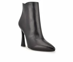 Best deal ⭐ Women's Nine West Torrie Booties Black Leather ❤️ 8 Best deal ⭐ Women's Nine West Torrie Booties Black Leather ❤️ -Journee shop 2 517