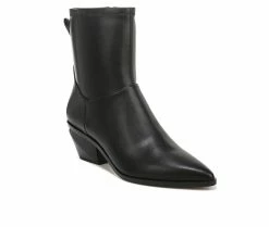 Best deal ⌛ Women's Franco Sarto Sammi Western Inspired Booties Black 😀 -Journee shop 2 528