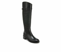 New 🛒 Women's Franco Sarto Colt Tall Wide Calf Knee High 🥾 Boots Black 🔥 -Journee shop 2 535