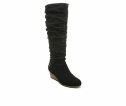 Cheap 👍 Women's Dr. Scholls Break Free Knee High 🥾 Boots Black 🌟 -Journee shop 2 577