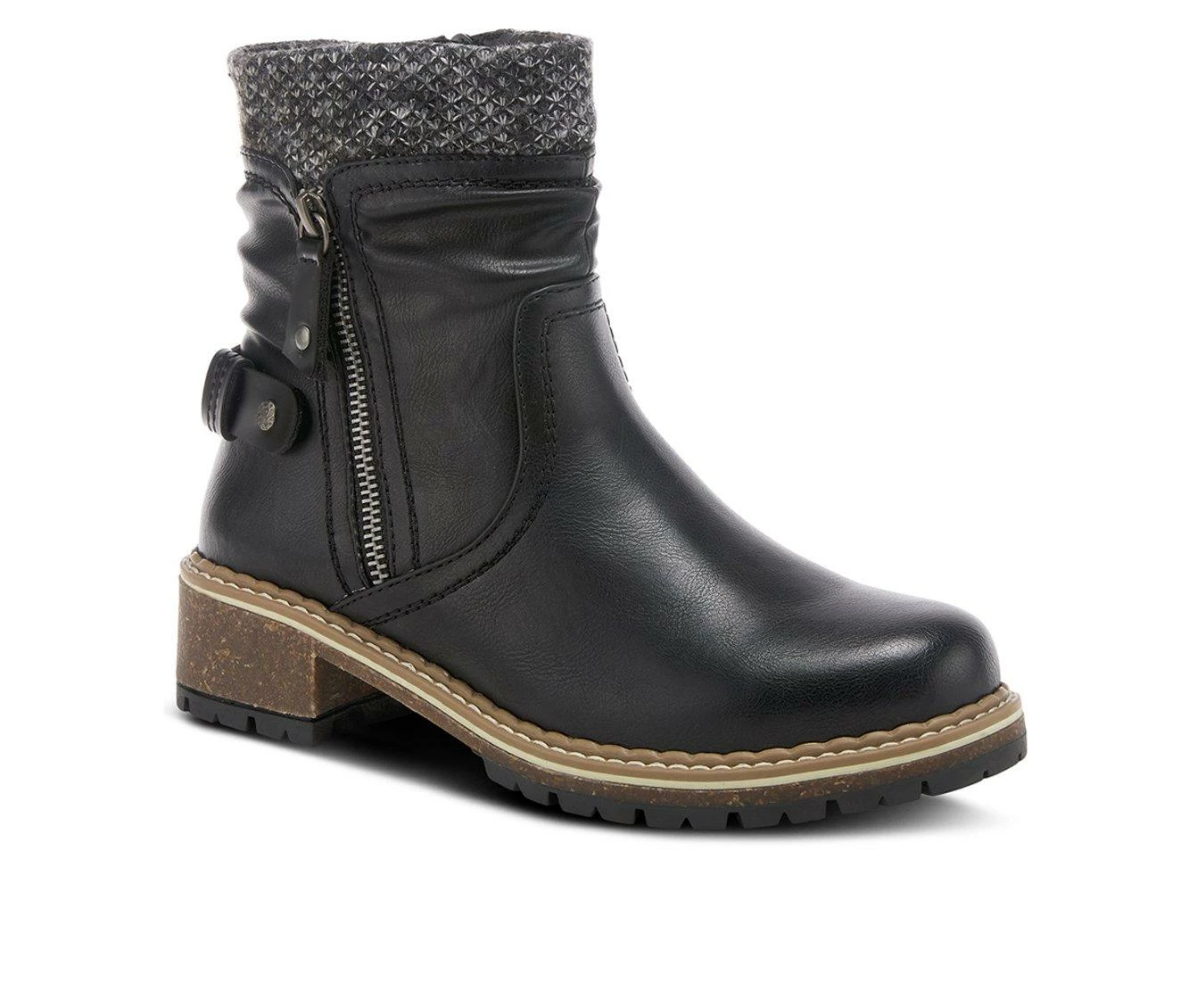 Outlet π Women's Patrizia Evora Vegan Friendly Booties Black π 3 Outlet π Women's Patrizia Evora Vegan Friendly Booties Black π - Image 3