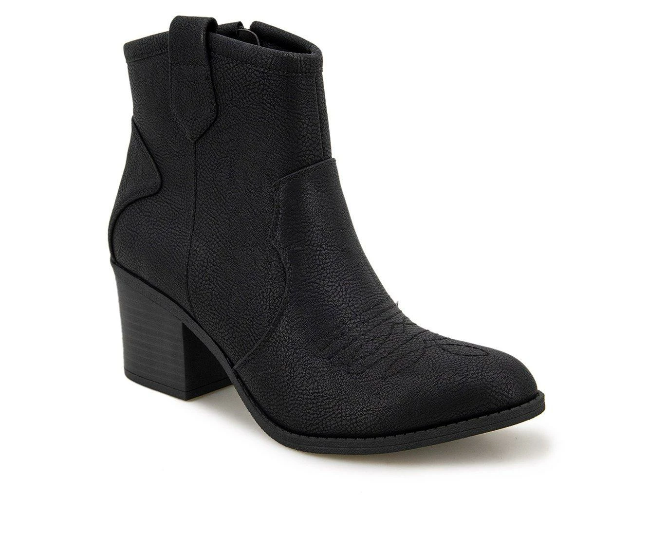 Flash Sale ❤️ Women's Unionbay Cowgal Western 🥾 Boots Black ⌛ 3 Flash Sale ❤️ Women's Unionbay Cowgal Western 🥾 Boots Black ⌛ - Image 3