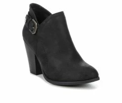 Flash Sale 😍 Women's Daisy Fuentes Capri Heeled Booties Black ⌛ -Journee shop 2 60