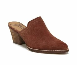 Deals 🎁 Women's Zodiac Ada Mule 👠 Heels Cognac 🥰 -Journee shop 2 615