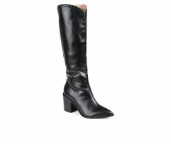 Cheap 🔥 Women's Journee Collection Daria Knee High 🥾 Boots Black 🥰 -Journee shop 2 620