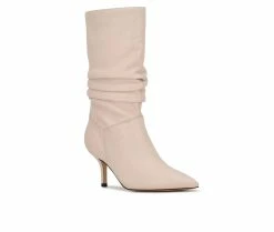 Best Pirce β Women's Nine West Mycki Mid π₯Ύ Boots Cream Leather π₯ 8 Best Pirce β Women's Nine West Mycki Mid π₯Ύ Boots Cream Leather π₯ -Journee shop 2 629
