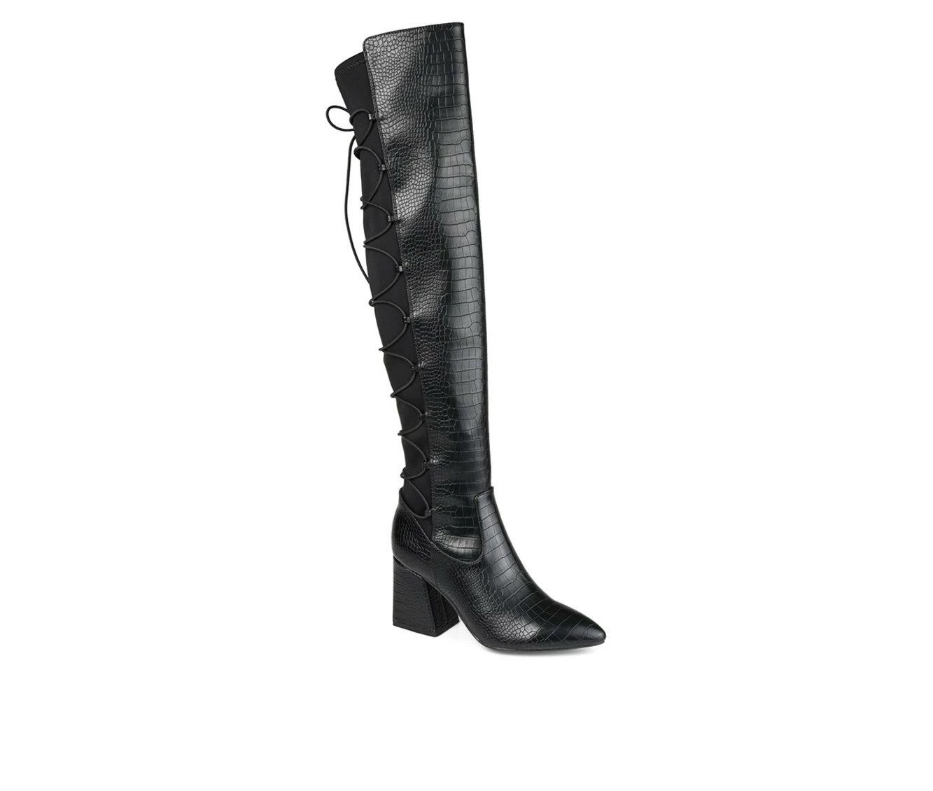 Buy 𧨠Women's Journee Collection Valorie Extra Wide Calf Over-The-Knee π₯Ύ Boots Croco π 3 Buy 𧨠Women's Journee Collection Valorie Extra Wide Calf Over-The-Knee π₯Ύ Boots Croco π - Image 3