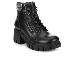 Top 10 ⭐ Women's Daisy Fuentes Fanta Booties Black ✨ 8 Top 10 ⭐ Women's Daisy Fuentes Fanta Booties Black ✨ -Journee shop 2 64