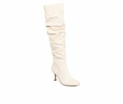 Wholesale 😍 Women's Journee Collection Kindy Extra Wide Calf Knee High 🥾 Boots Bone 🥰 -Journee shop 2 641