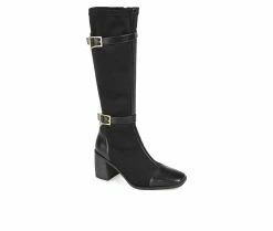 Cheap 🔥 Women's Journee Collection Gaibree Extra Wide Calf Knee High 🥾 Boots Black 😉 -Journee shop 2 645