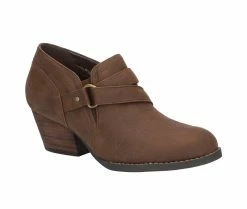 New 🧨 Women's Bella Vita Odette 👗 Dress Booties Brown 👍 -Journee shop 2 648