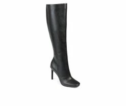 Outlet 🎉 Women's Journee Collection Glenda Knee High 🥾 Boots Black 😀 -Journee shop 2 669