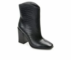 Best deal 🥰 Women's Journee Collection Brekinn Western 🥾 Boots Black 👏 -Journee shop 2 673