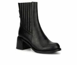Flash Sale 🛒 Women's Torgeis Regent Booties Black 🎁 -Journee shop 2 675