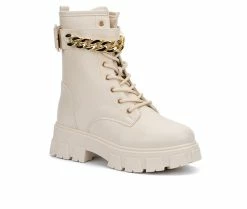 Promo π Women's Olivia Miller Ava Combat Platform Lace-Up π₯Ύ Boots Beige π 8 Promo π Women's Olivia Miller Ava Combat Platform Lace-Up π₯Ύ Boots Beige π -Journee shop 2 678