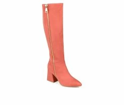 Cheapest 🎉 Women's Journee Collection Idinna Knee High 🥾 Boots Clay ❤️ -Journee shop 2 679