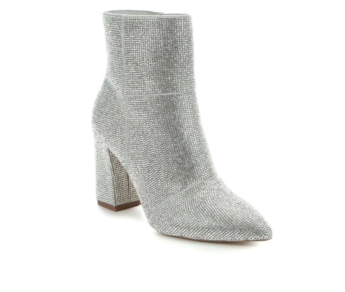 Best Sale π Women's Madden Girl Flex Booties Silver π€© 3 Best Sale π Women's Madden Girl Flex Booties Silver π€© - Image 3