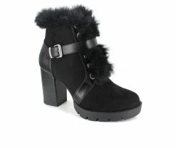 Coupon 🎉 Women's XOXO Raelee Winter Booties Black 🔔 -Journee shop 2 711