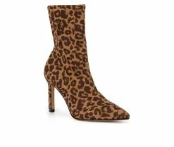 Brand new ⌛ Women's New York And Company Naomi Booties Leopard ❤️ -Journee shop 2 715